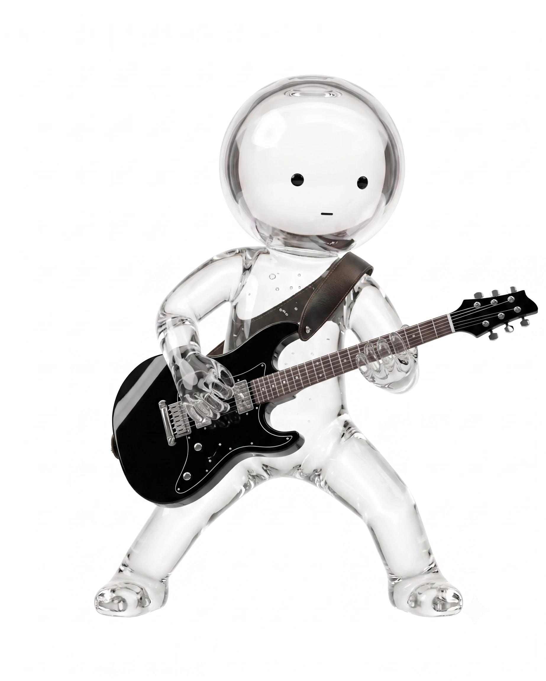 A Doppel playing guitar