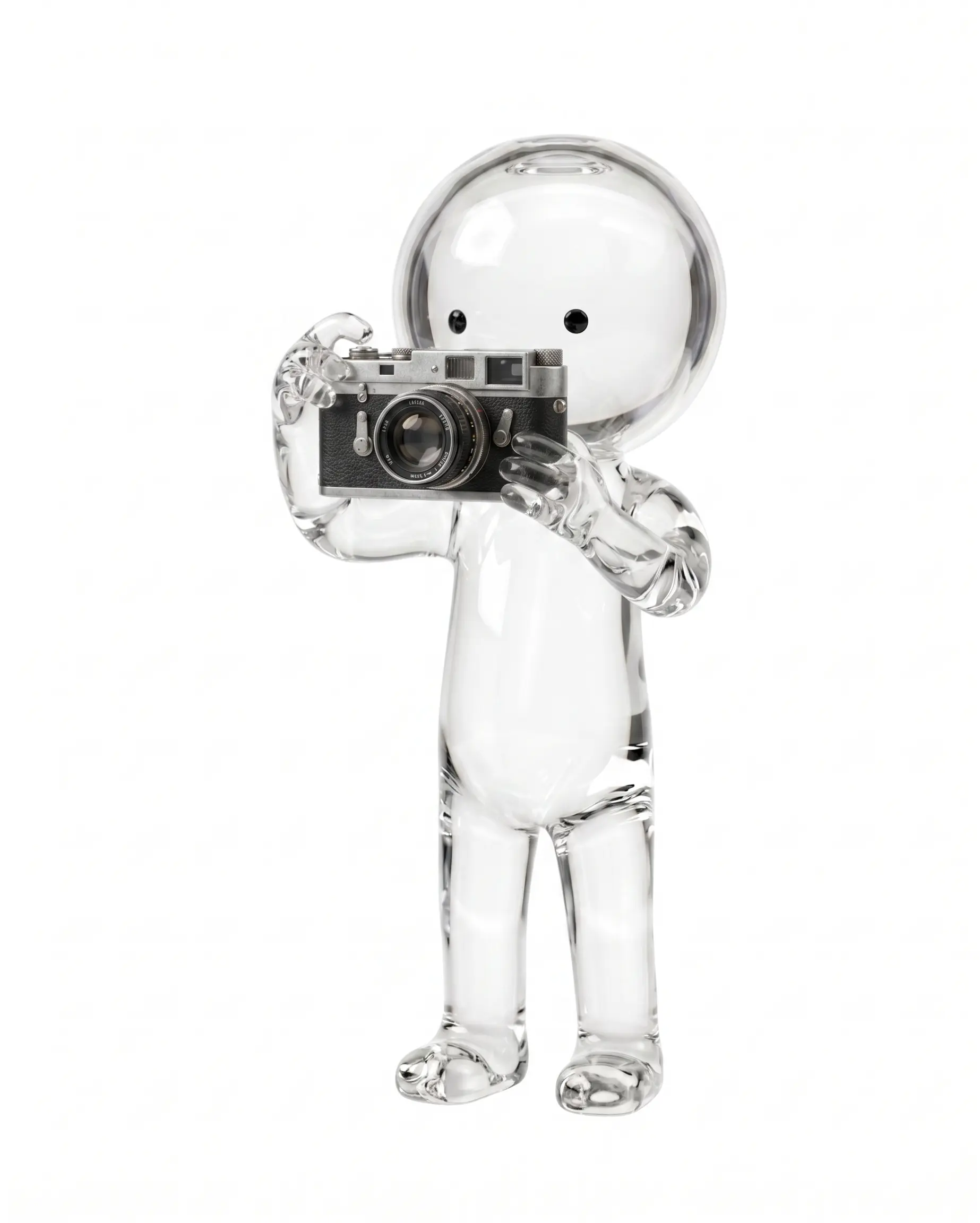 A Doppel taking a photo