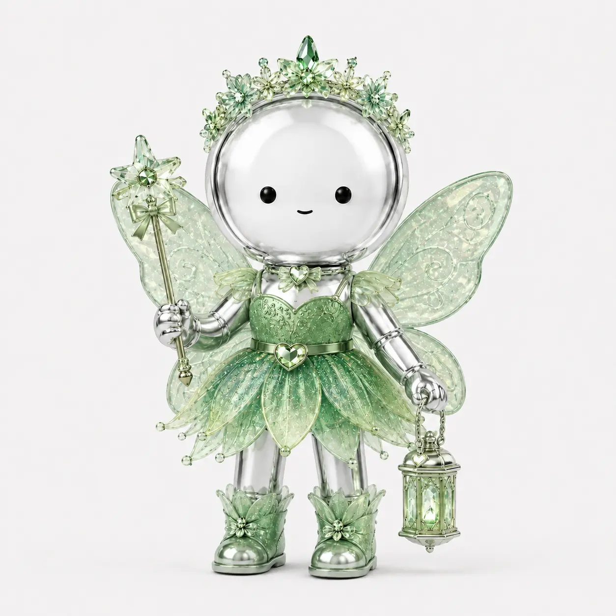 A Doppel dressed as a fairy